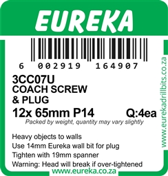 3CC07 - Coach Screw & Plug -3CC07_label_T
